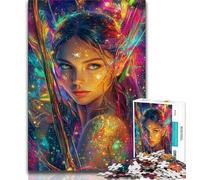 Indian Princess 1000 Piece Jigsaw Puzzles for Adults Gifts,Decompressing Intellectual Educational Toy Perfect Decoration 50x75cm