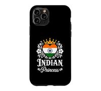 Indian Princess India Flag Proud Indian Girl Case for iPhone 11 Pro