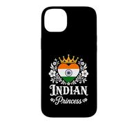 Indian Princess India Flag Proud Indian Girl Case for iPhone 14 Plus