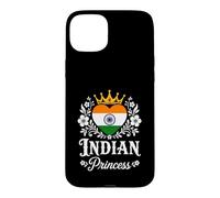 Indian Princess India Flag Proud Indian Girl Case for iPhone 15 Plus