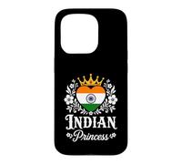 Indian Princess India Flag Proud Indian Girl Case for iPhone 15 Pro