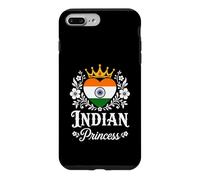 Indian Princess India Flag Proud Indian Girl Case for iPhone 7 Plus/8 Plus
