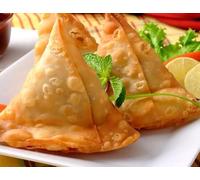 Indian Punjabi Crispy Samosa Vegetarian Half Cooked Samosa 100% Fresh Home Made Snacks x 5 Pcs For Friend & Family For All Occasions Tasty And Twisty Treat Sold By Kidzbuzz