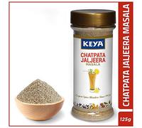 Indian Pure Delicious Keya Chatpata Jaljeera Masala, Instant Drink Mix, 100% Pure, No Preservatives, 125 g