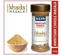 Indian Pure Delicious Keya Khada Masala - Amristari Chhole Khada Masala: Pre-Roasted Coarse Ground Whole Spice Mix, 100 g