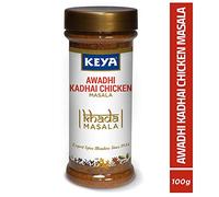 Indian Pure Delicious Keya Khada Masala - Awadhi Kadhai Chicken Khada Masala: Pre-Roasted Coarse Ground Whole Spice Mix, 100 g