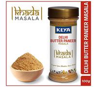 Indian Pure Delicious Keya Khada Masala - Delhi Butter Paneer Khada Masala: Pre-Roasted Coarse Ground Whole Spice Mix, 100 g