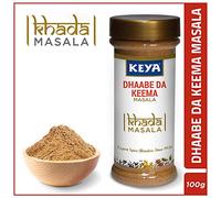 Indian Pure Delicious Keya Khada Masala - Dhaabe Da Keema Khada Masala: Pre-Roasted Coarse Ground Whole Spice Mix, 100 g