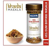 Indian Pure Delicious Keya Khada Masala - Veg Dum Biryani Khada Masala: Pre-Roasted Coarse Ground Whole Spice Mix, 100 g