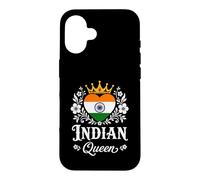 Indian Queen India Flag Proud Indian Woman Case for iPhone 16