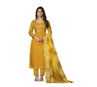 Indian ready to Wear designer salwar suit Salwar Kameez for women, Mustard.!.26, XX-Large