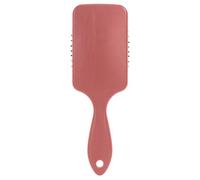 Indian Red Solid Color Pure Plain antistatic hair brush for thin Designed massage brush for thinning hair with Ergonomic handle cepillo para definir rizos
