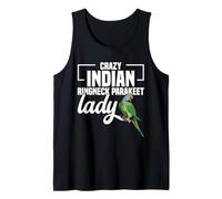 Indian Ringneck Parakeet Mom Crazy Indian Ringneck Parakeet Tank Top