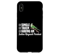 Indian Ringneck Parakeet Single Indian Ringneck Parakeet Case for iPhone XS Max