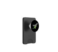 Indian Ringneck Parakeet with T rex Shadow Bird Lovers PopSockets PopWallet for MagSafe