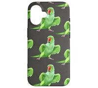 Indian Ringneck Parrot Bird Case for iPhone 16