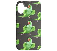 Indian Ringneck Parrot Bird Case for iPhone 16 Plus