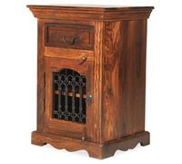 Indian Sheesham LHF Door Bedside Cabinet