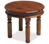 Indian Sheesham Small Round Coffee Table