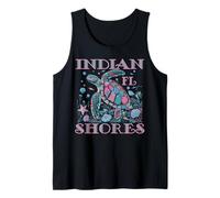 INDIAN SHORES FL TURTLE LOVER COLORFUL BEACH SOUVENIR Tank Top