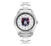 Indian Skull Simple Stainless Watch Fashion Designer Wristwatch Easy Reader Analog Watches Gifts for Men