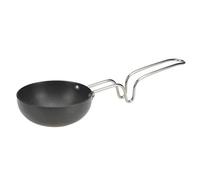 Indian Spice Roasting Spoon Tadka Pan Non-Stick Hard Anodised Spice Tadka Masala Vaghar Vadki Spice Heating Spoon Pan (11cm)