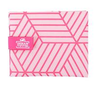 Indian-Tiffin Reusable sandwich and snack bag, ecological lunch bag zero waste, washable and adjustabke to be converted into tablecloth (Pink)