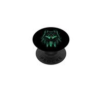 Indian Tribe Wolf Native American Pride Indian Chief PopSockets Adhesive PopGrip