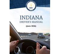 Indiana Drivers Manual Learners Permit Study Guide (June 2026): Study Manual in Full Colour and Large Print