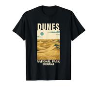Indiana Dunes National Park Adventure Value Graphic T-Shirt