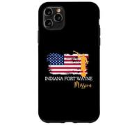 Indiana Fort Wayne Mission Angel Moroni USA Flag Faith Desig Case for iPhone 11 Pro Max