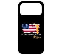 Indiana Fort Wayne Mission Angel Moroni USA Flag Faith Desig Case for iPhone 17 Pro Max