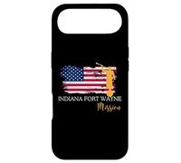 Indiana Fort Wayne Mission Angel Moroni USA Flag Faith Desig Case for iPhone Air