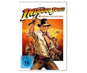 INDIANA JONES 1-4 - HARRISON FORD,KAREN ALLEN,JOHN HURT 4 DVD NEW