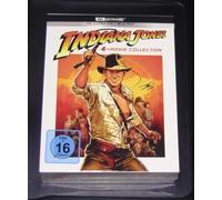 Indiana Jones 4 Movie Collection 4K UHD Blu Ray Limited Digipak Edition New