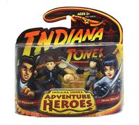 Indiana Jones Adventure Heroes Mini Figure 2 Pack - Mutt Williams & Irina Spalko