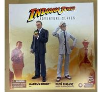 INDIANA JONES ADVENTURE SERIES 6" MARCUS BRODY & RENE BELLOQ ARK SHOWDOWN 2-PACK