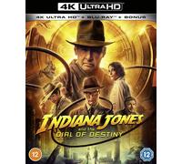 Indiana Jones & The Dial Of Destiny – 4K Ultra HD Blu-ray – Region Free – Disney