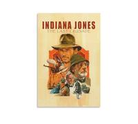 Indiana Jones And The Last Crusade Poster Decorative Painting Canvas Wall Posters And Art Picture Print Modern Family Bedroom Decor Posters 08x12inch(20x30cm)