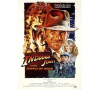 Indiana Jones And The Temple Of Doom Harrison Ford Poster/Print/Picture Satin Photo Paper - A4-210mm x 297mm