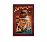 Indiana Jones And The Temple of Doom Movie Art Poster Poster Decorative Painting Canvas Wall Posters And Art Picture Print Modern Family Bedroom Decor Posters 08x12inch(20x30cm)