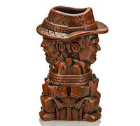 Indiana Jones Geeki Tikis with Henry Jones Ceramic Mug | Holds 26 Ounces