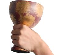 Indiana Jones Holy Grail Cup Golden Chalice 1:1 Resin Replica,Indiana Jones Movie Prop Collection, for Fans