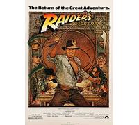 Indiana Jones Raiders Of The Lost Ark Harrison Ford Poster/Print/Picture Satin Photo Paper - A2-420mm x 594mm