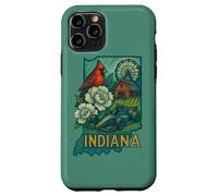 Indiana Pride State Love Midwest Identity Bold Design Case for iPhone 11 Pro