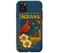 Indiana Pride State Love Midwest Identity Bold Design Case for iPhone 11 Pro Max