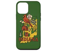 Indiana Pride State Love Midwest Identity Bold Design Case for iPhone 12 mini