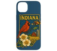 Indiana Pride State Love Midwest Identity Bold Design Case for iPhone 14 Plus
