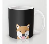 Indiana - Shiba Inu gift design for dog lovers and dog people Coffee or Tea Mug Best Gift Ceramic Material Classic Coffee Mug - 11 Oz.