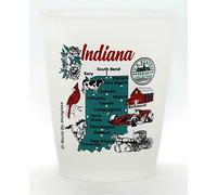 Indiana US States Series Collection Shot Glass